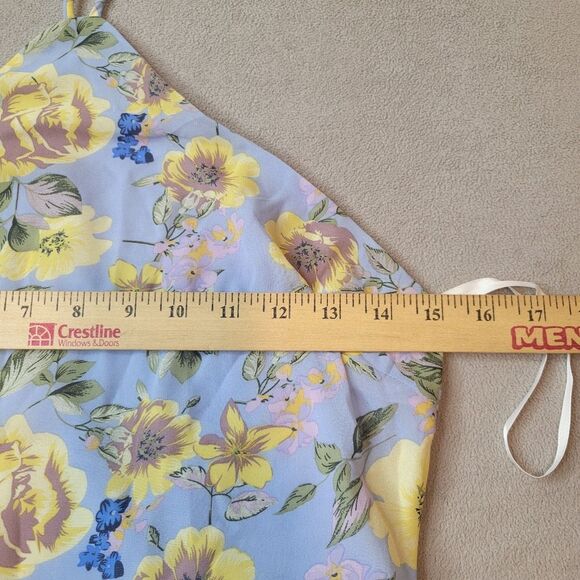 Ruby Sees Floral Maxi Dress High Neck Size US 6 - Picture 7 of 12